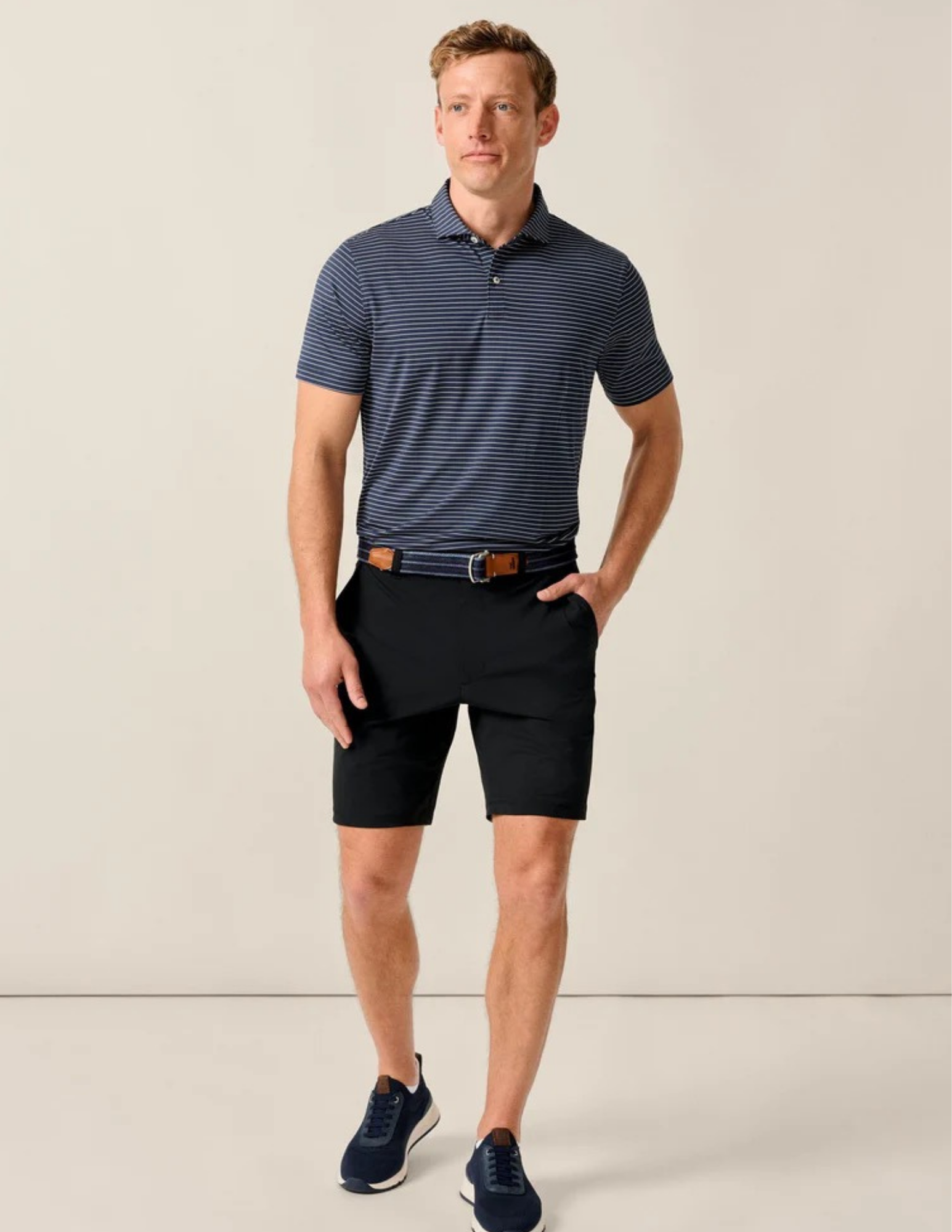 Johnnie-O Knit Performance Pull-on Short Fusionn 7