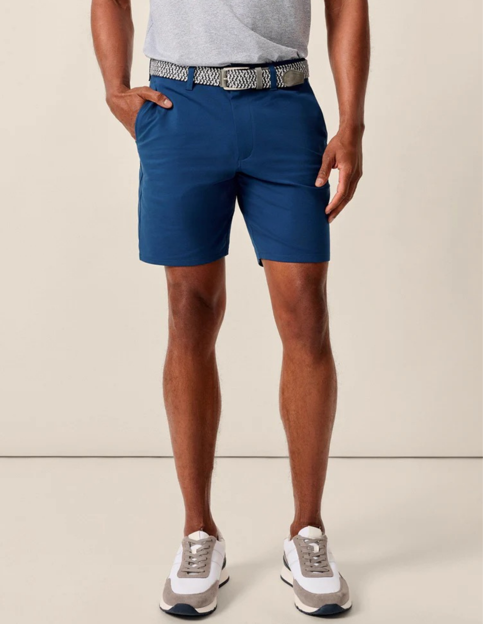 Johnnie-O Jupiter Stretch Cotton Performance Short - Lake