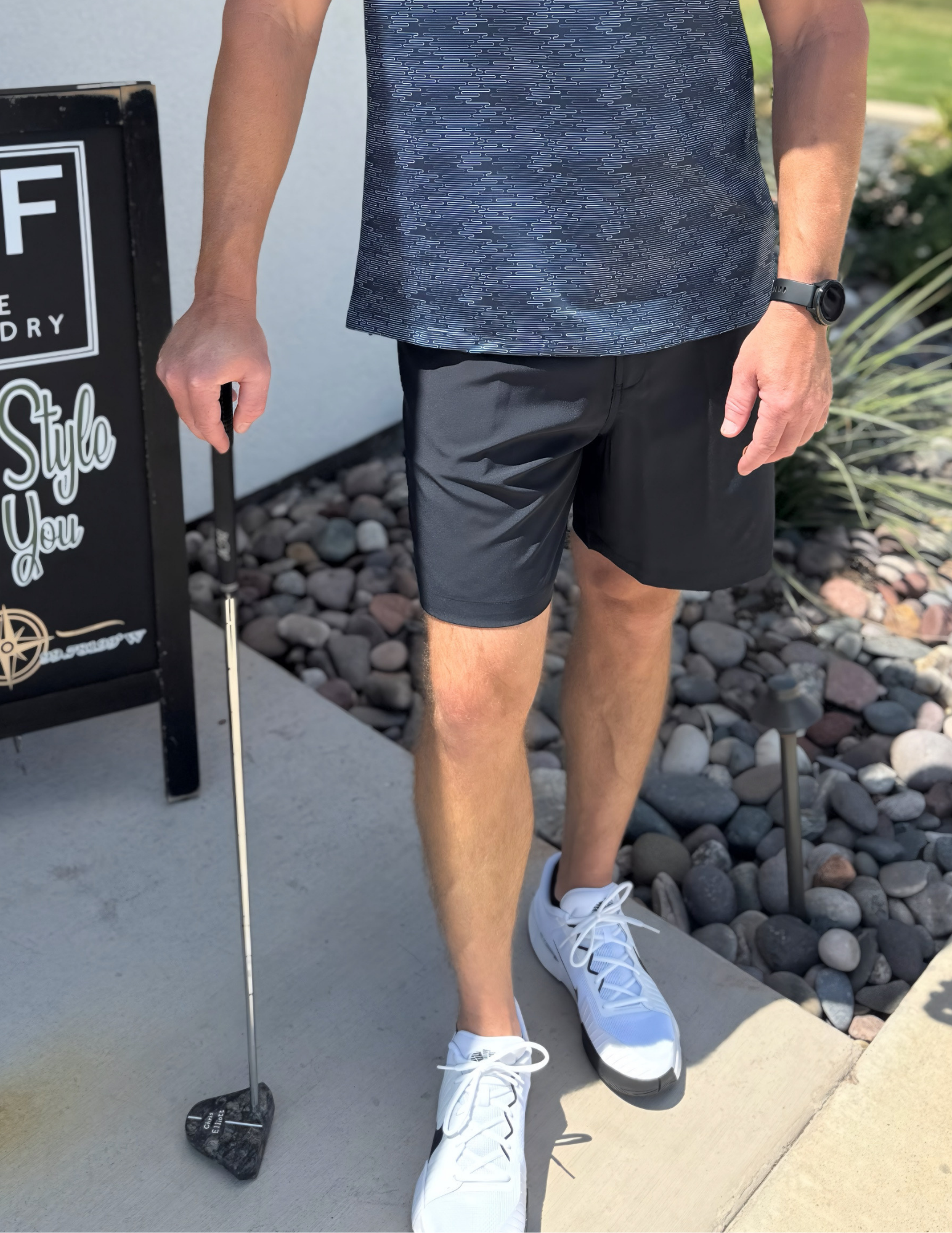 Rhone - 7" Pursuit Short Lined True Navy