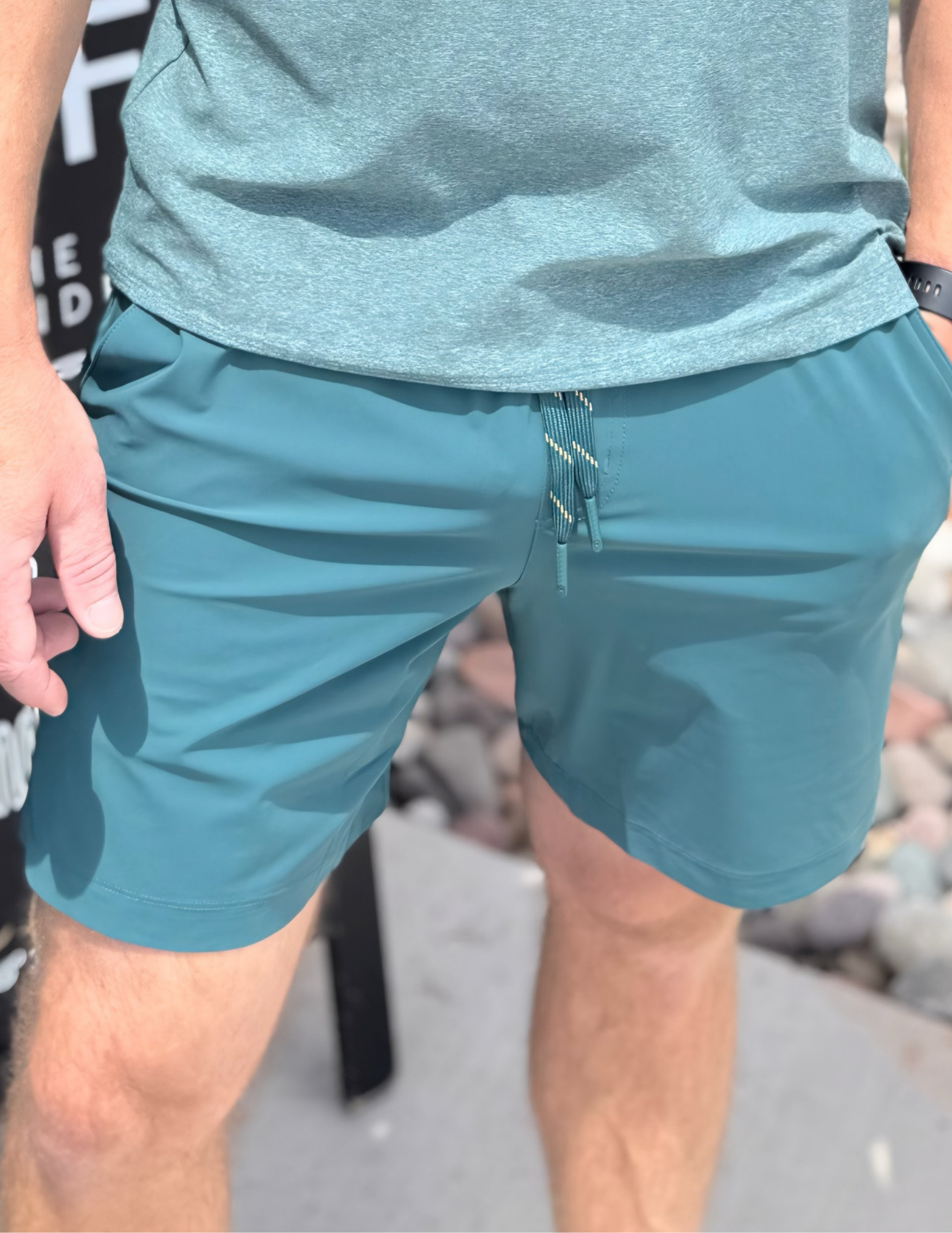 Rhone 7" Pursuit Short Unlined Moss Green - The Foundry