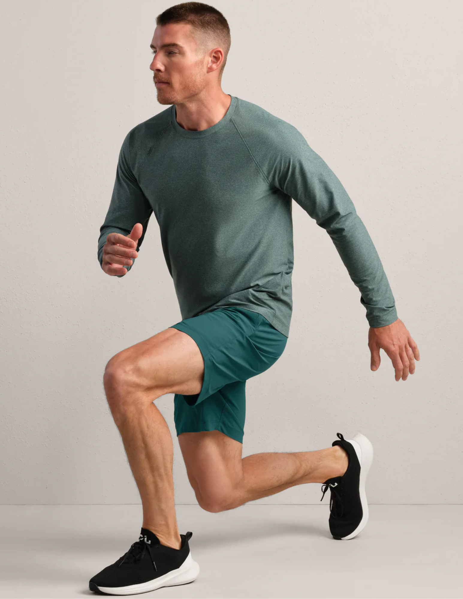 Rhone 7" Pursuit Short Unlined Moss Green