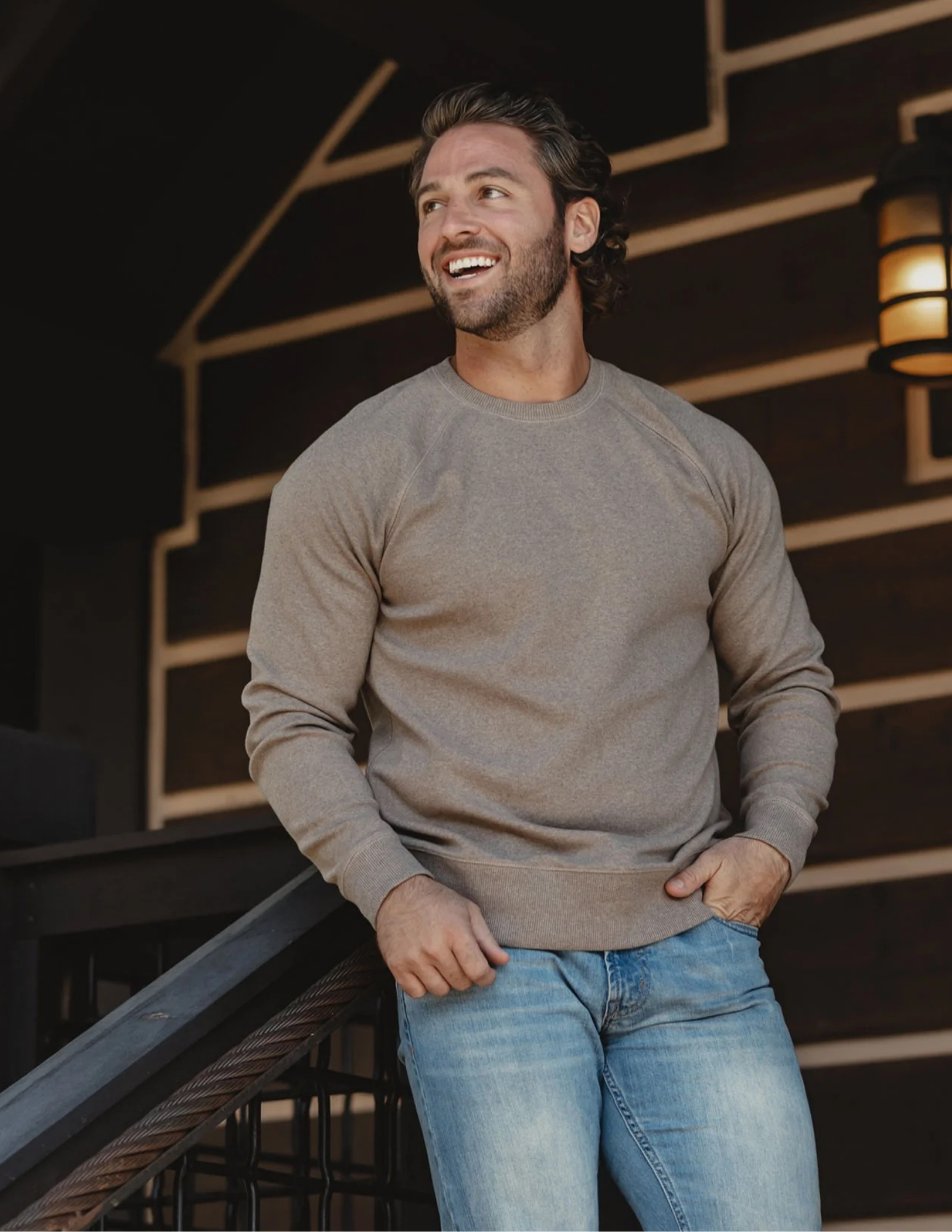 Normal Brand Puremeso Everyday Crew - Taupe