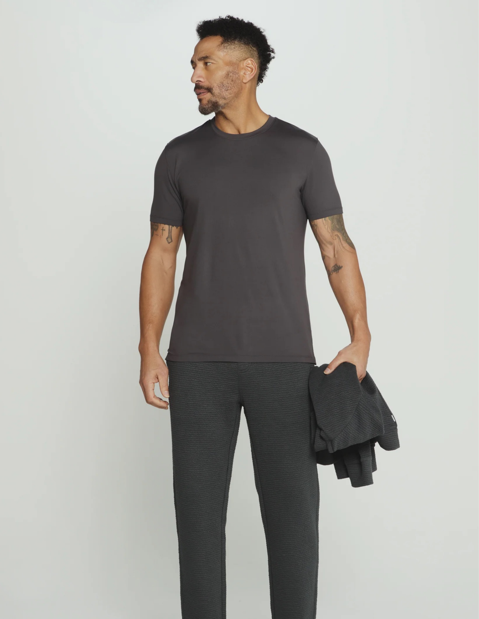 7 Diamonds Core Crew Neck Tee - Graphite