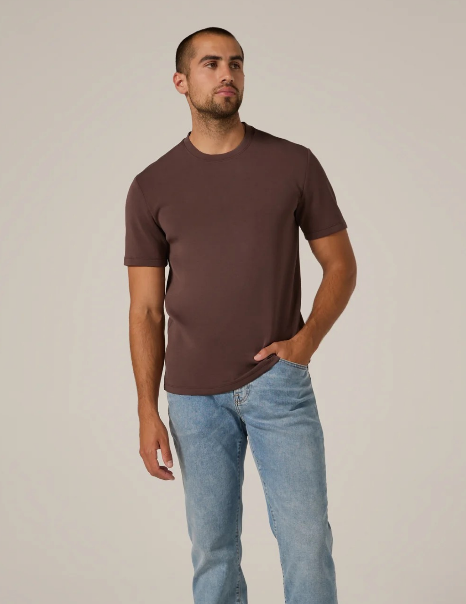 7 Diamonds Rev Short Sleeve Tee - Bordeaux