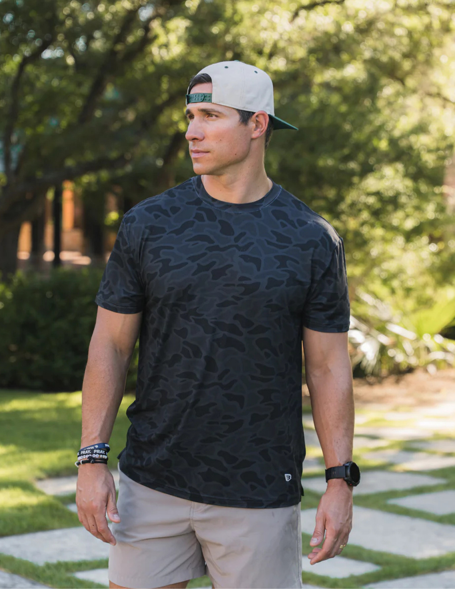 Burlebo Go To Tee - Black Camo