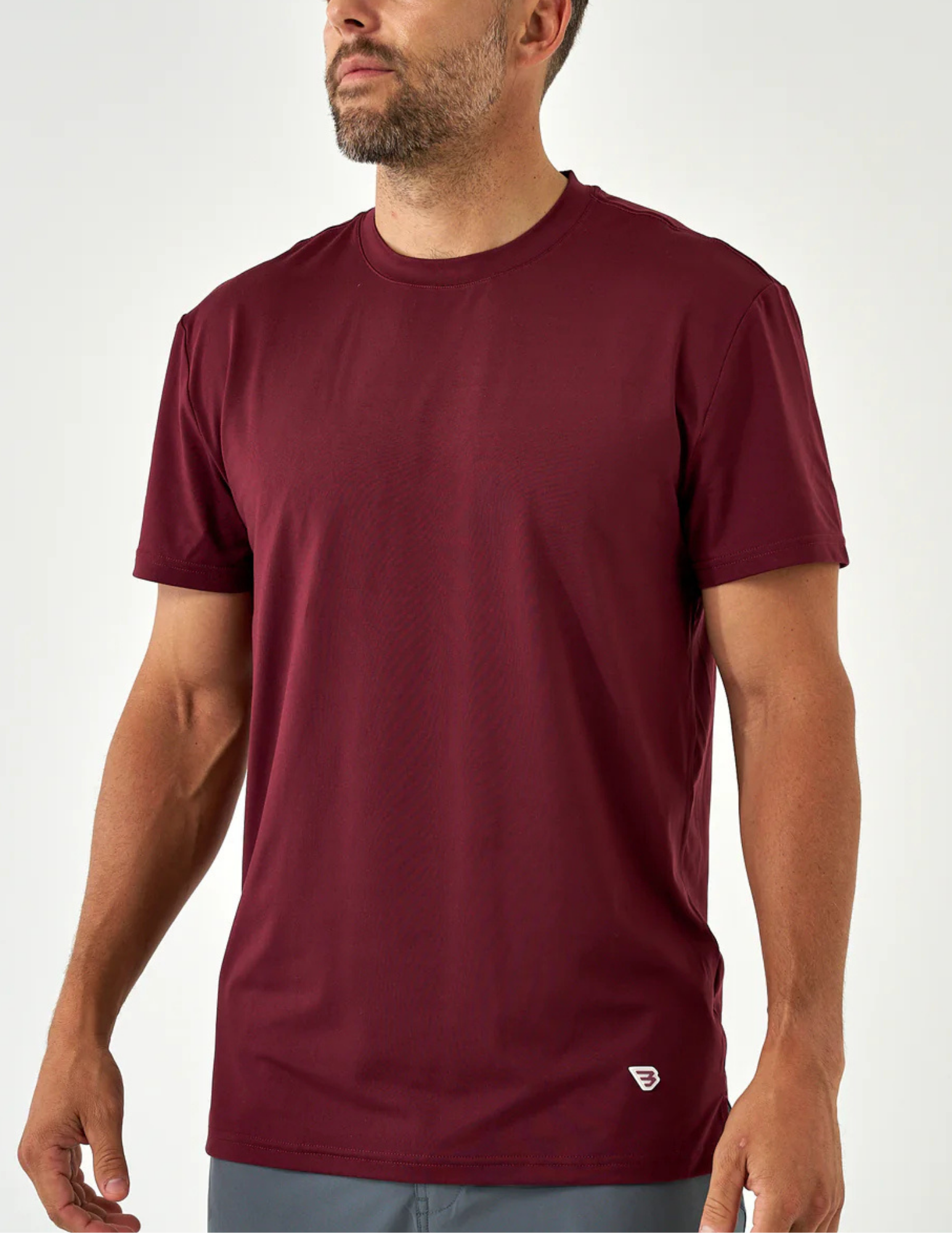 Burlebo Go To Tee - Maroon