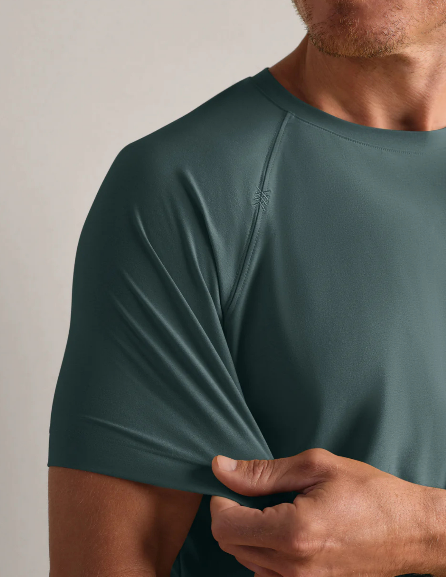 Rhone Apparel - Reign SS Tee- Moss Green Heather