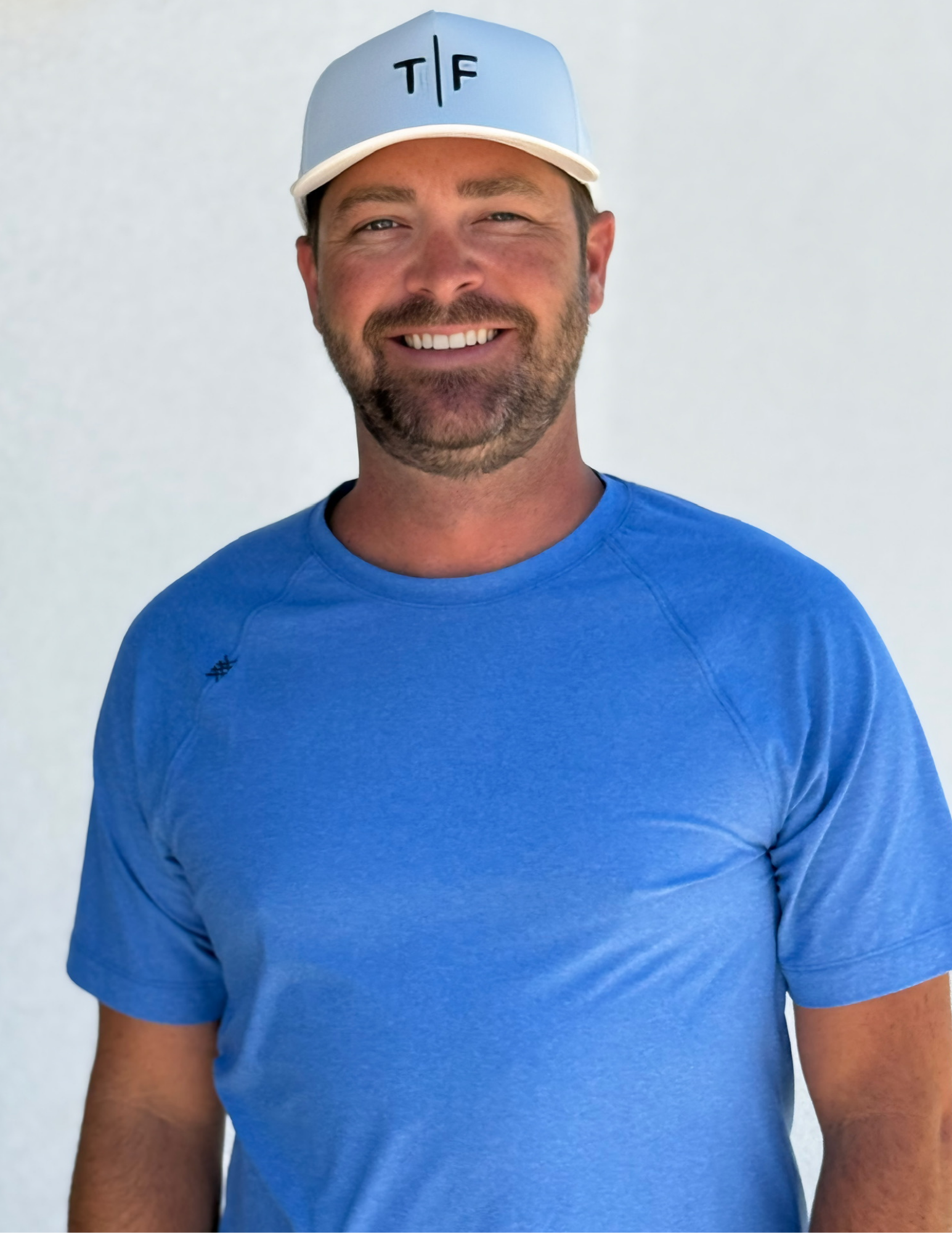 Rhone Reign Short Sleeve- Electric Blue Heather