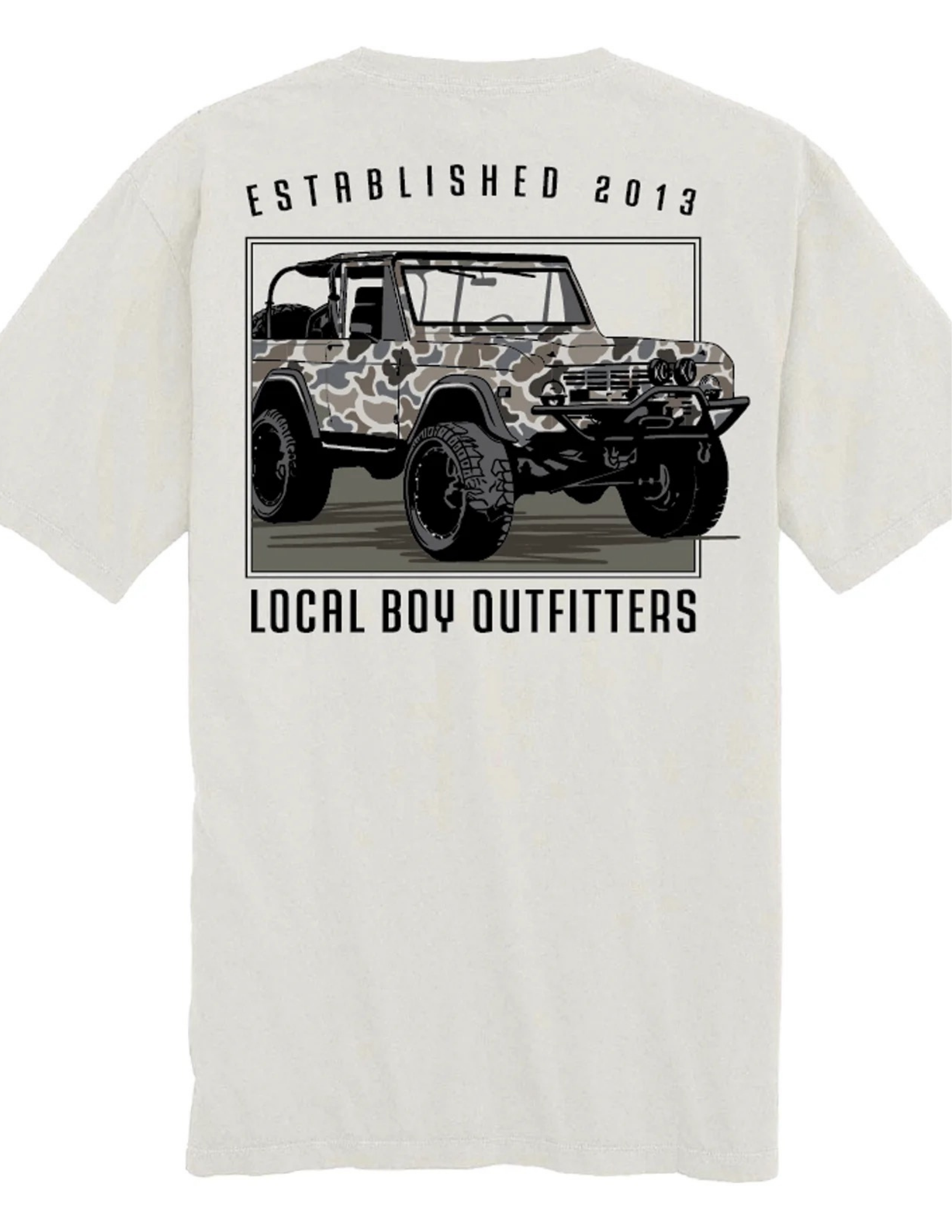 Local Boy Outfitters- Youth Bronco LCF SS Tee- Silver