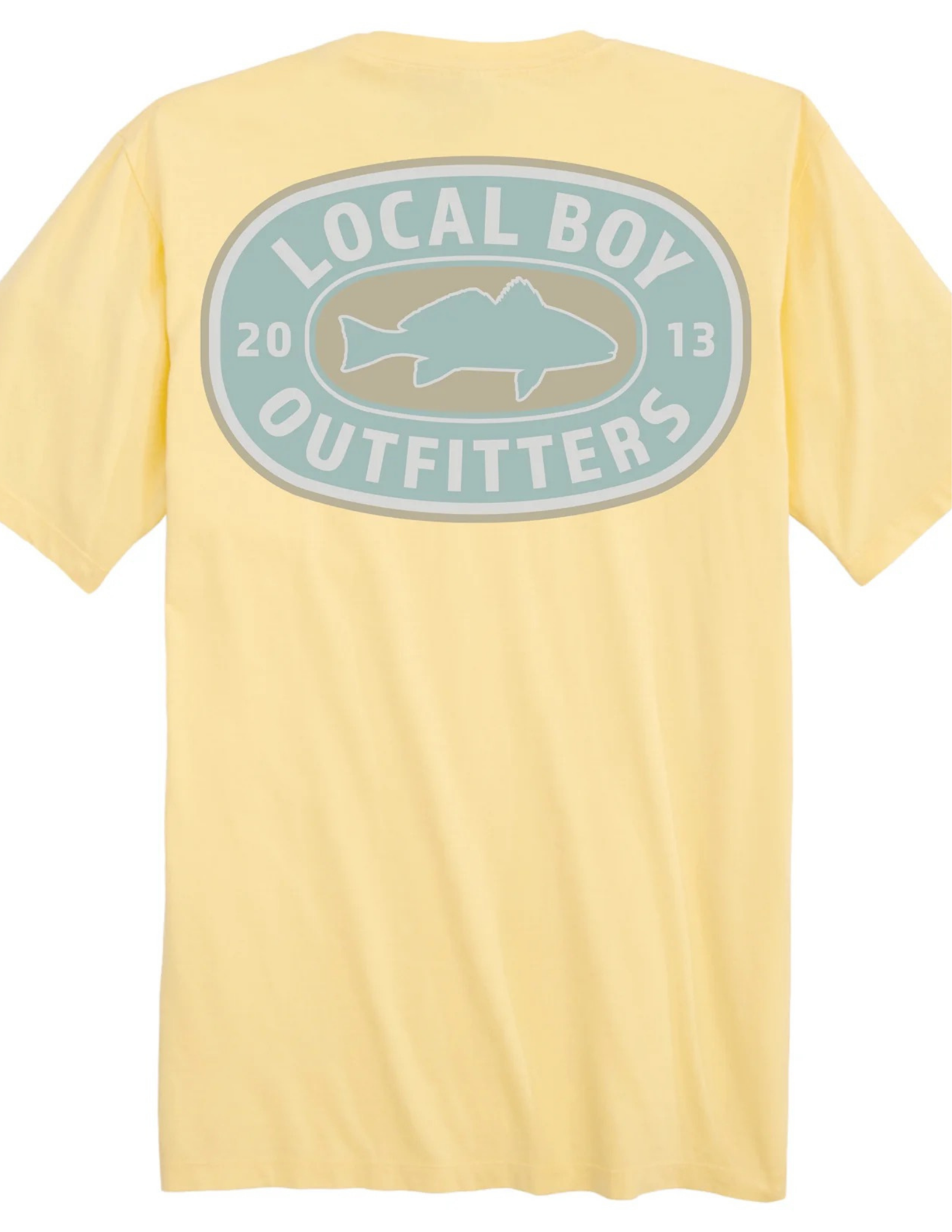 Local Boy Outfitters- Youth Sandy Red SS Tee- Banana