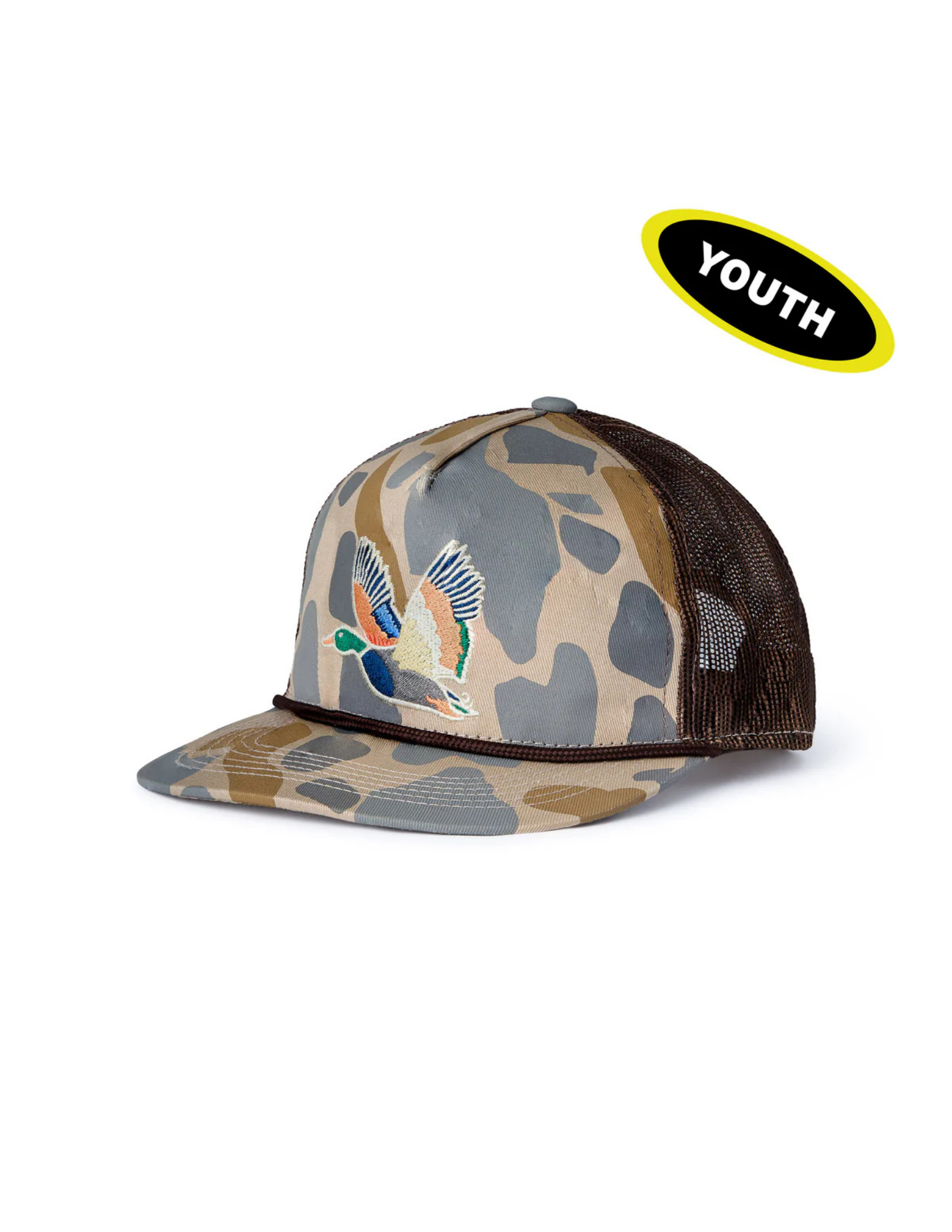 Burlebo Youth Cap - Retro Camo Duck